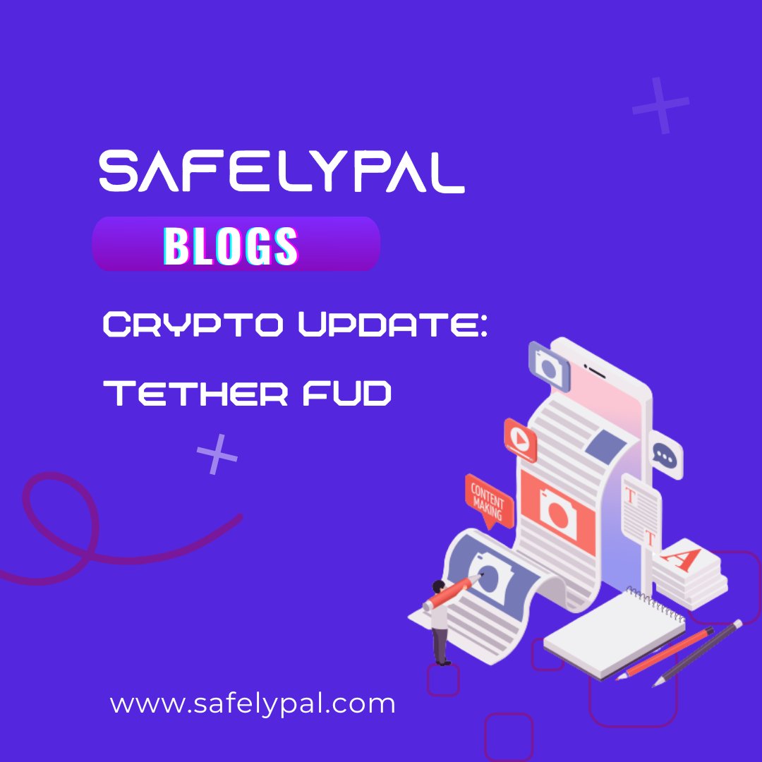 safelypal's tweet photo. Crypto Update: Tether FUD

Tether will fight against FUD by reducing secured loans to zero in 2023.

Interested with the hot topic? Read more @ https://t.co/MXdxosdRPL

#safelypal #safecrypto #cryptotoday #cryptoupdates #cryptonews https://t.co/JHJM4tBHV6