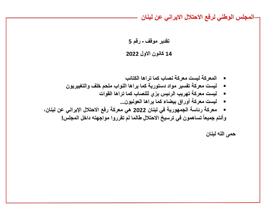 Lebanese National Council (@lebanesecouncil) on Twitter photo 