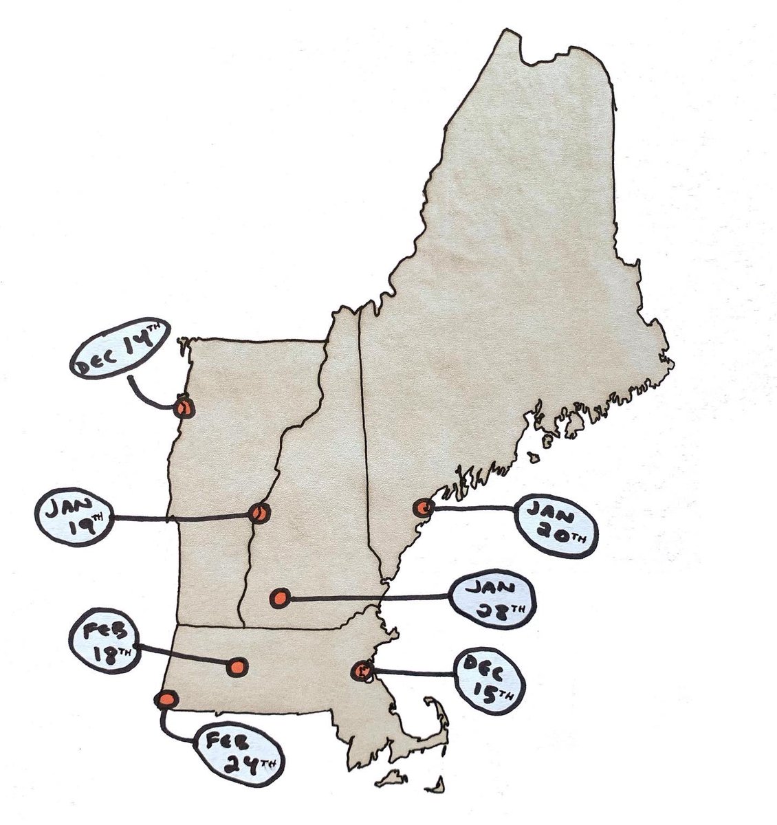 bencosgrove's tweet photo. Hey, if you want to see me play piano in public, here’s a helpful list of a few solo shows I have coming up, along with a fun map I spent way too much time making this morning: https://t.co/O0SazhFb1u