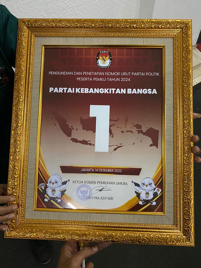 Ini nomor ku... 1
#PKBNo1
#GusMuhaimin