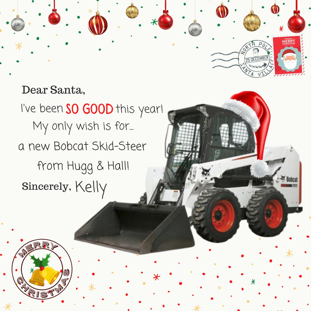 We know all you want to see under the tree this year is a new skid-steer! 🎄 
We can help you find the right machine for your jobsite! Contact us today! ☎️
#CountdownToChristmas #ThisisHuggHall #Christmas #holidayseason #holidayevents