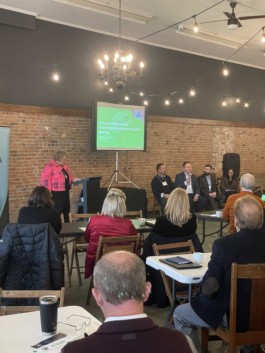 Governor's Empower Rural Iowa Initiative tweet media