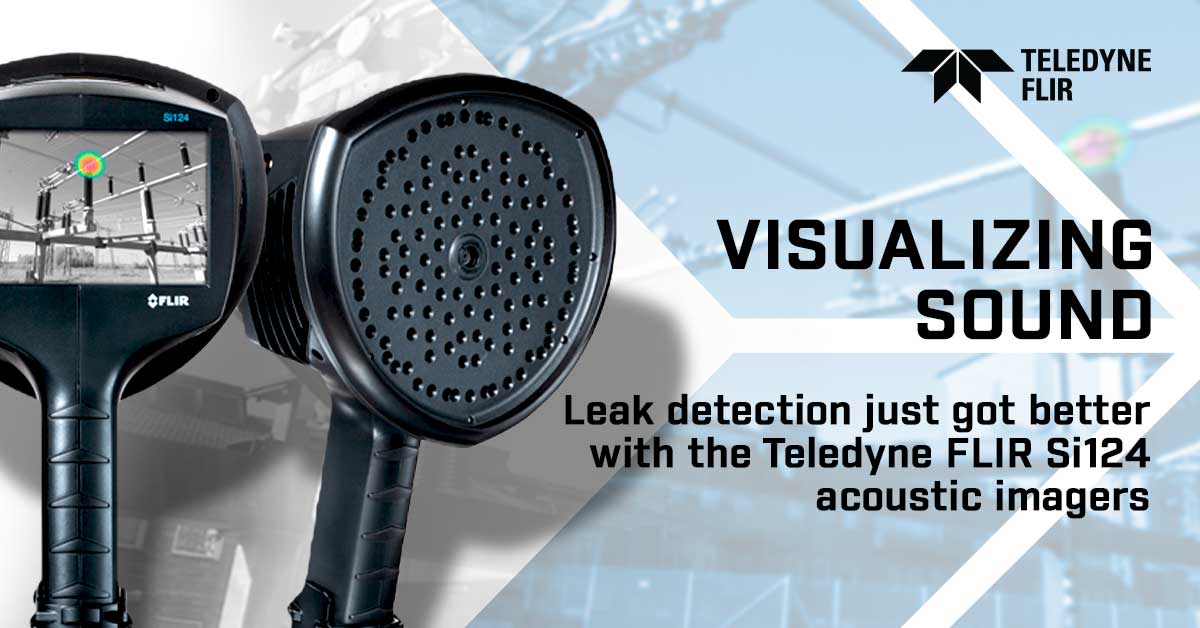 Simplify leak detection by visualizing sound! Explore which Teledyne FLIR Si124 option is best for your specific budget and applications: bit.ly/3hqRmfH
#leakdetection #compressedair #partialdischarge