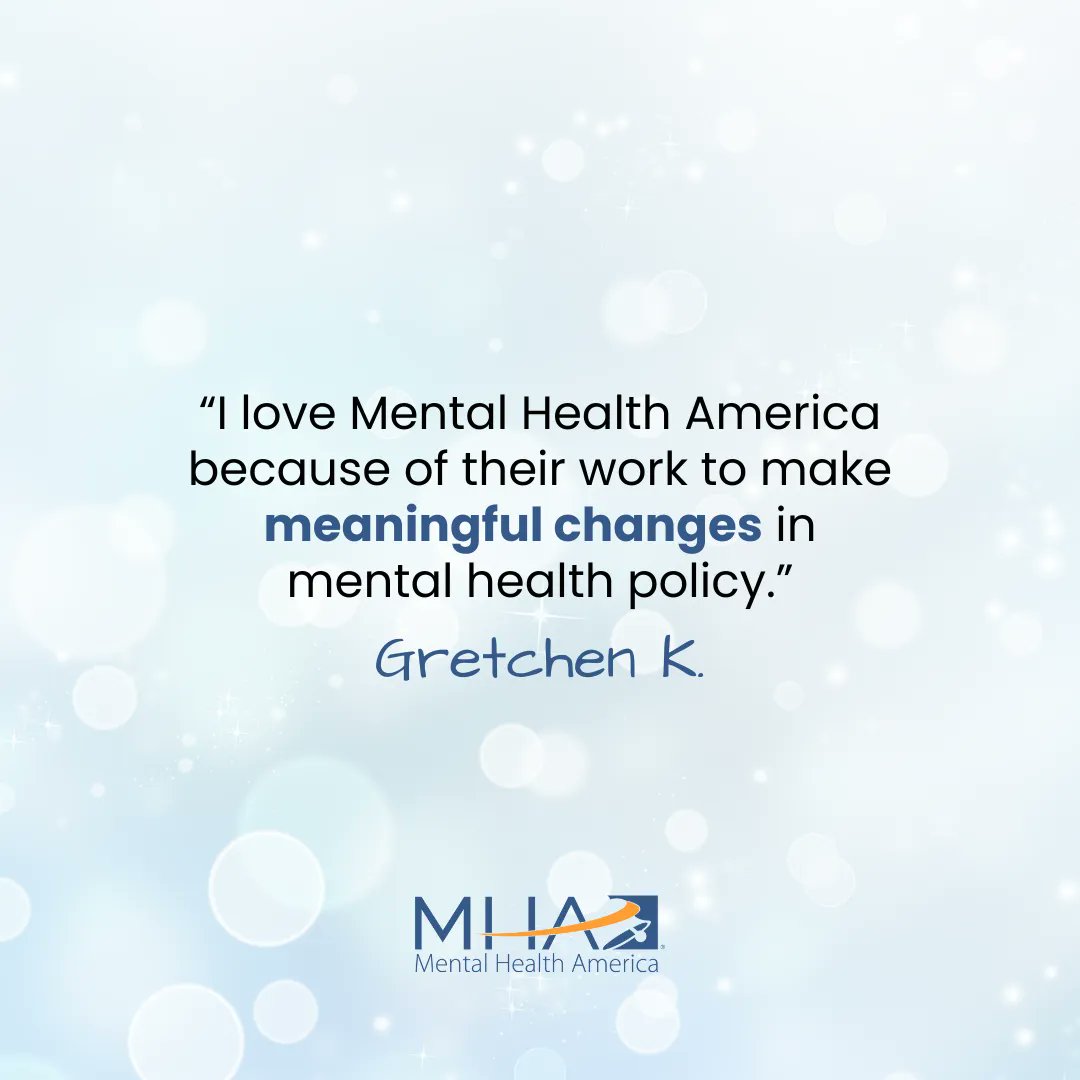 Mental Health America tweet media