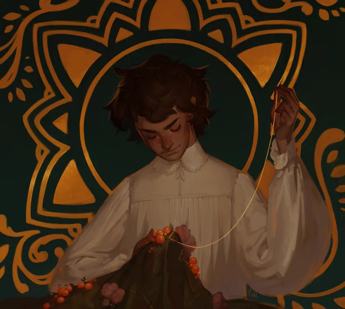 Golden hour#bdoubleo100fanart #hermitcraftfanart 