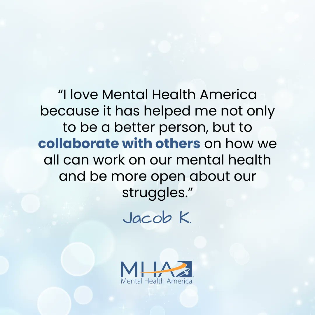 Mental Health America tweet media