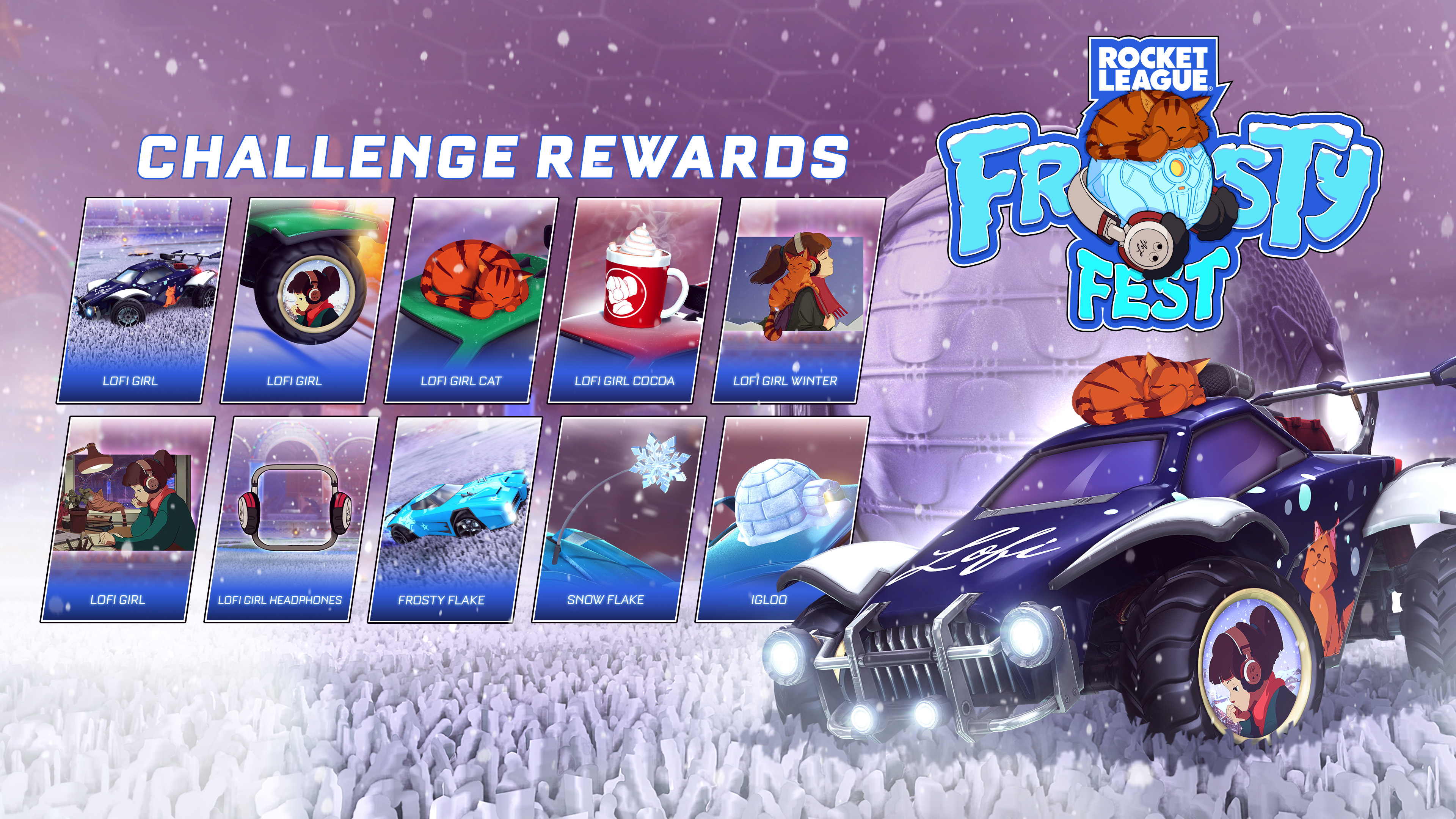 League on Twitter: "Frosty Fest is here 🥶☃️! Start completing your challenges to earn these winter-themed / Twitter