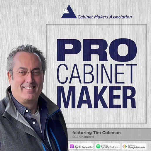We just dropped episode 2 of CMA’s “PRO Cabinet Maker,” a #podcast series for the #woodworking industry. The episode features Tim Coleman and Matt Wehner talking magic numbers for your #cabinet shop! 🎧Listen here: bit.ly/3NzDXgW #procabinetmaker
