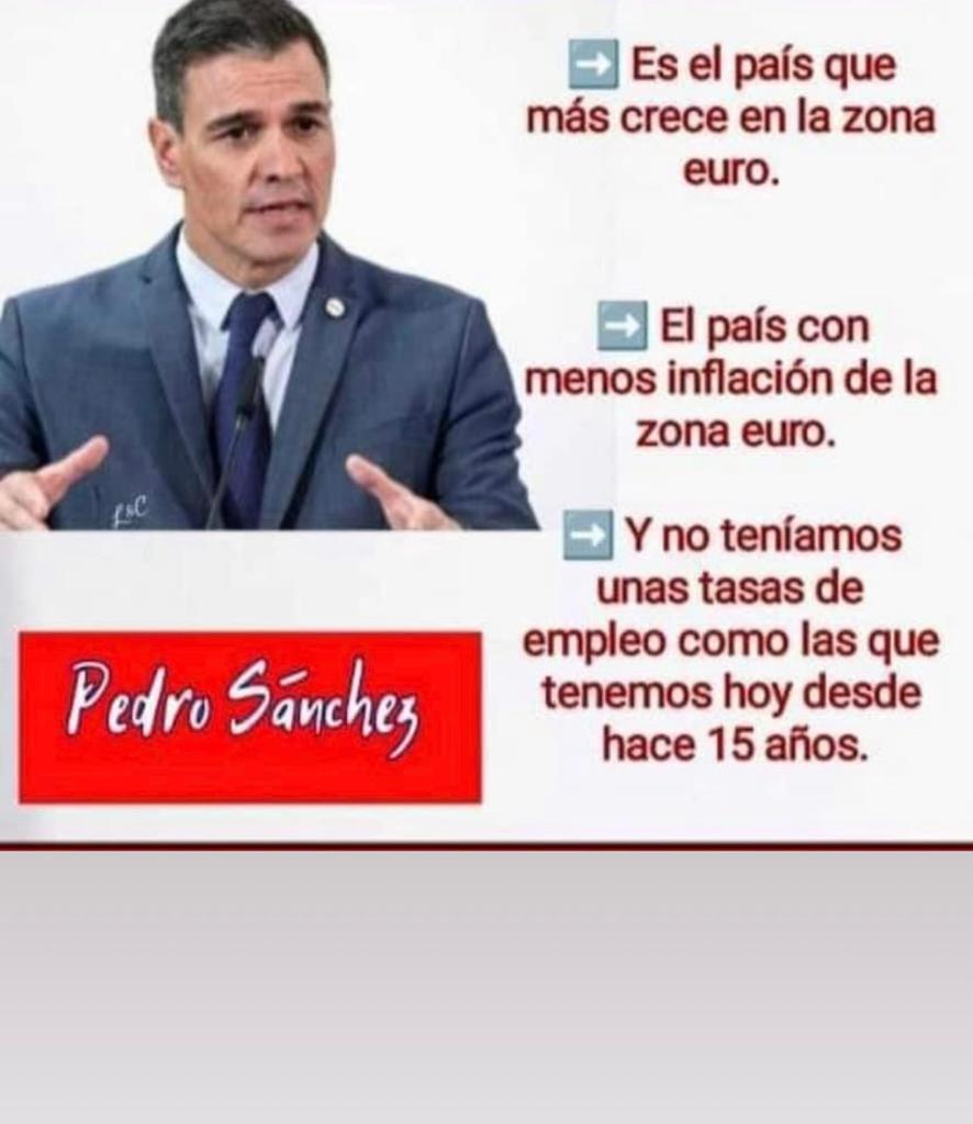Moggio3's tweet photo. @PSOE 
@sanchezcastejon 
Esto no lo dicen los #corruptosdelpp ni sus cloacas desinformativas https://t.co/3TbF6PQ67c