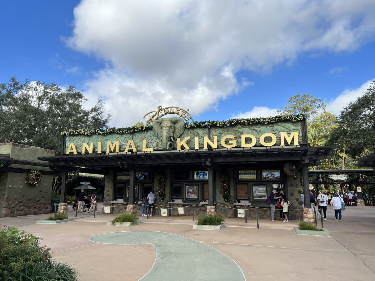 At animal kingdom today if anyone wants to say hello