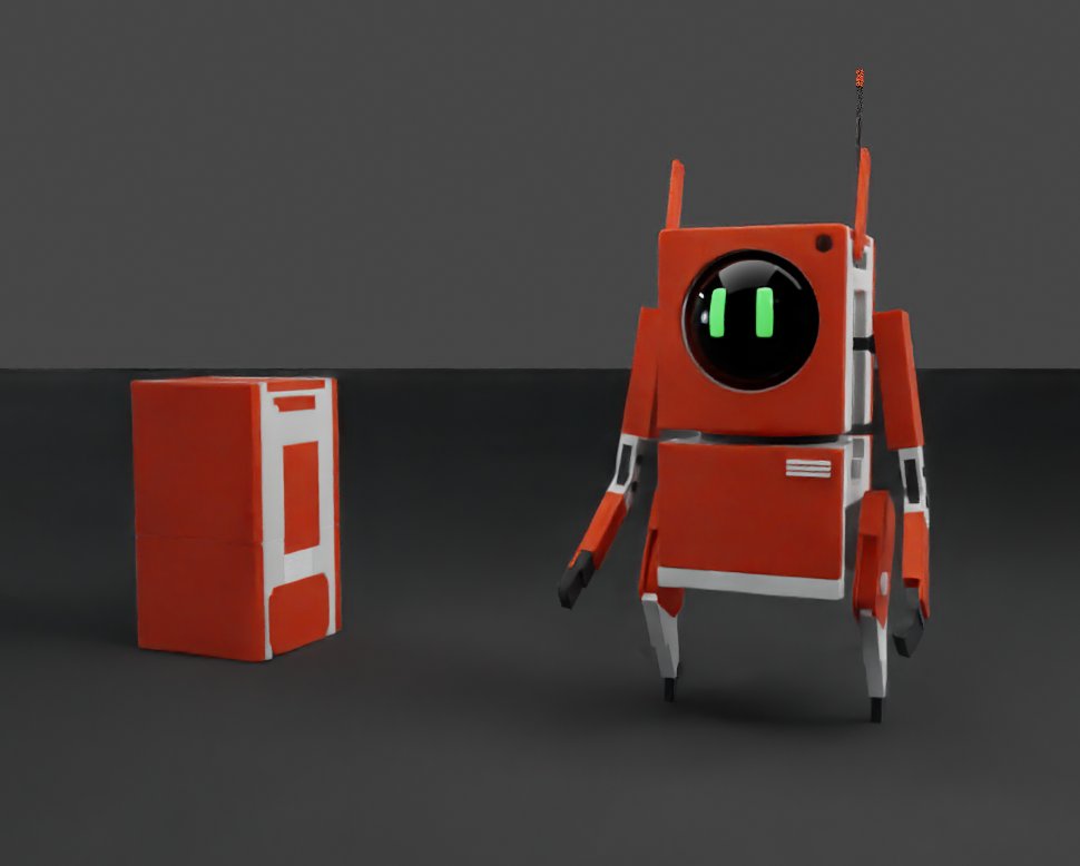 BootStrapRobot's tweet image. Been quiet for a while! but still plodding on! looking forward to share more progress soon! Heres the new concept for the bots though. They become boxes! BoxBots! #indiegamedev #robots #boxbots #conceptart #characterart #blender #unreal #gamedev #videogames