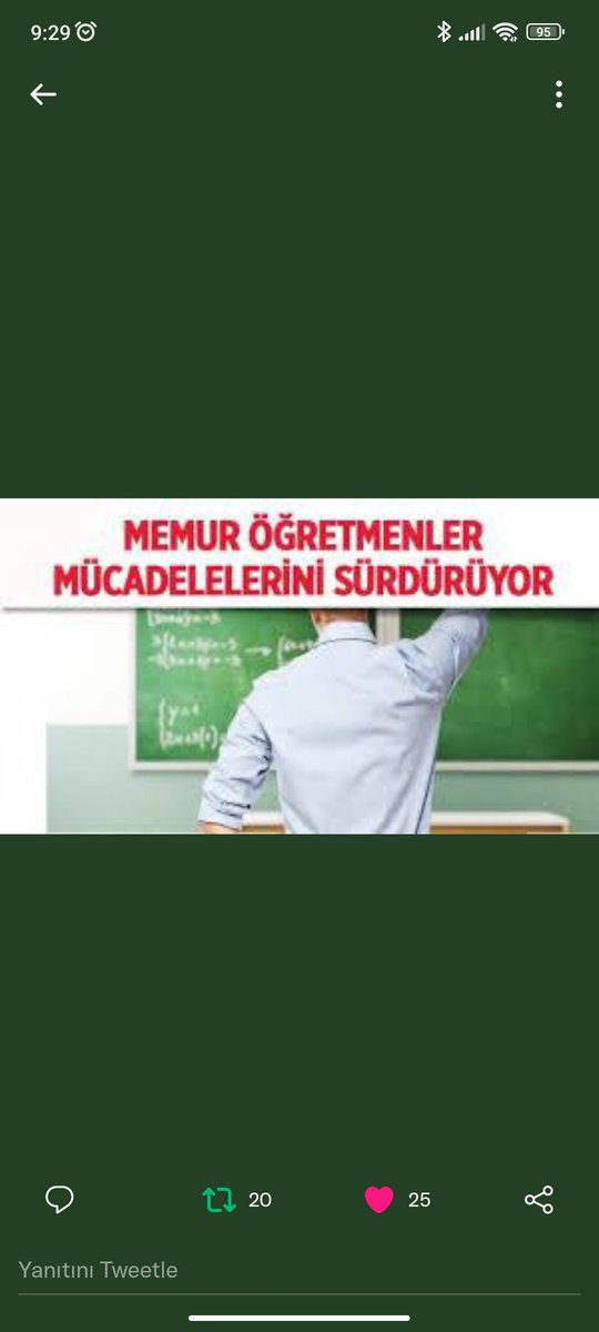 <a href="/MOBTURK/">Memur Öğretmenler Birliği (MÖB)</a> <a href="/kilicdarogluk/">Kemal Kılıçdaroğlu</a> <a href="/tcmeb/">Millî Eğitim Bakanlığı</a> <a href="/herkesicinCHP/">CHP 🇹🇷</a> <a href="/GulizarBicer/">Gülizar Biçer Karaca</a> <a href="/lalekarabiyik/">Lale Karabıyık</a> <a href="/yildirimkaya40/">Yıldırım Kaya</a> @Av_Burcu03 <a href="/nejlakurul/">Nejla Kurul</a> <a href="/egitimsen/">Eğitim Sen</a> <a href="/EgitimSozSen/">Nihat AYDIN Eğitim Söz-Sen Gen.Bşk.</a> #ÜcretliYerineMemÖğretmen