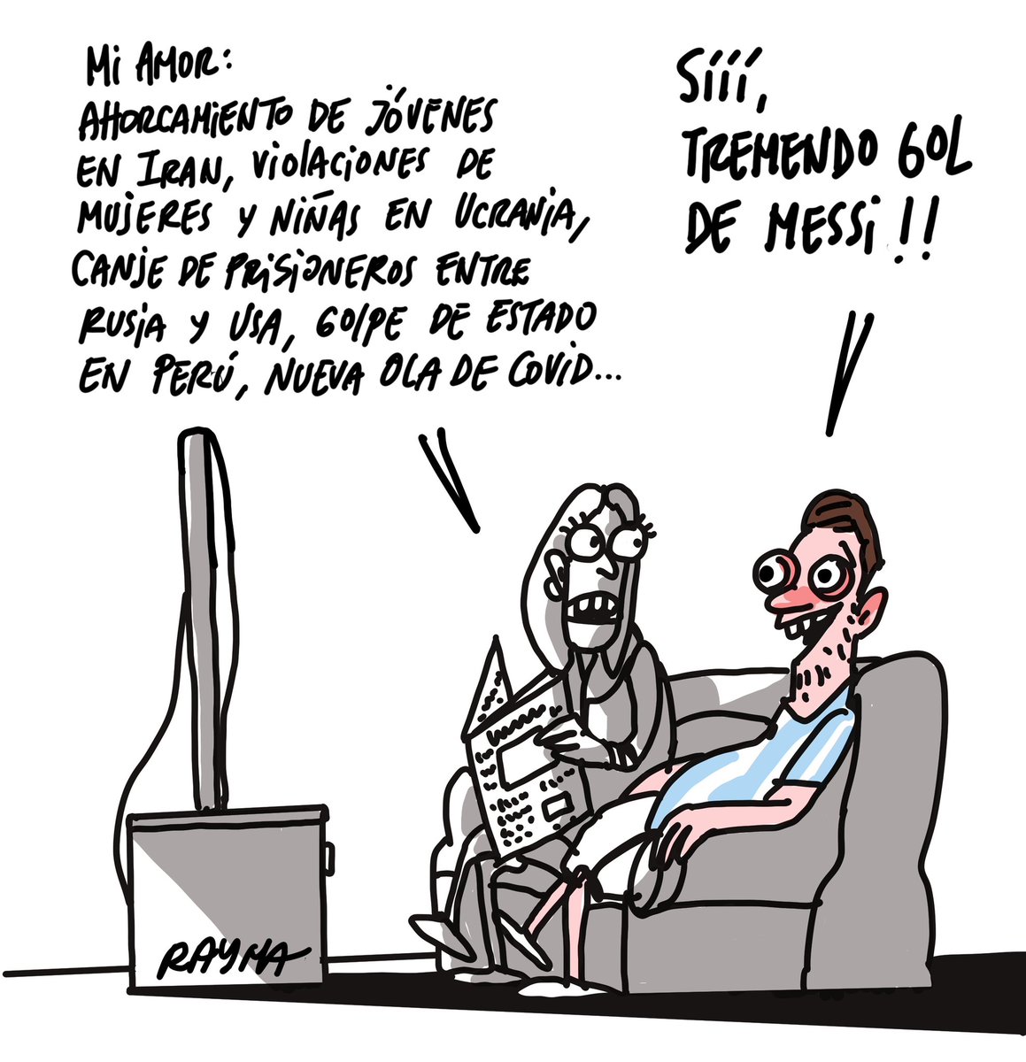 raymacaricatura's tweet photo. Humor en serio ... 👽 https://t.co/5VdYE8Lu5I