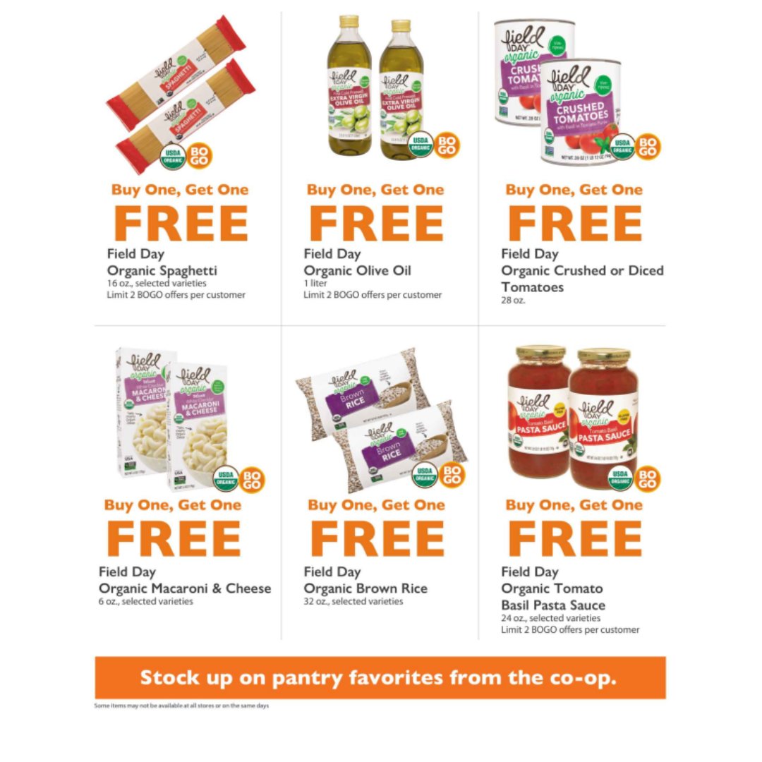 SugarBeetCoop's tweet photo. Buy One Get One at the Co-op! - https://t.co/asvw9ce2de https://t.co/aYX1yneBbN