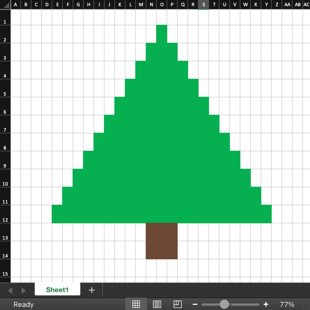 msexcel's tweet image. Finally, a cat-proof tree. 😹