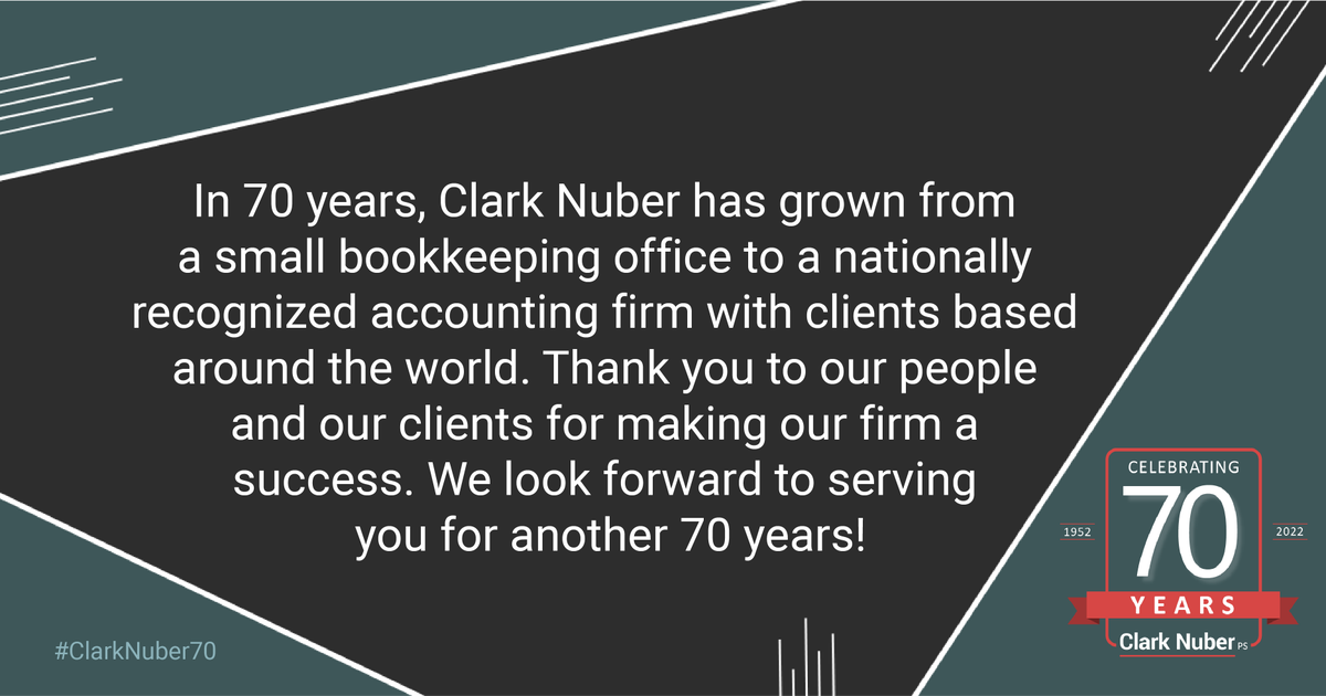 #ClarkNuber70
hubs.li/Q01vkvDj0