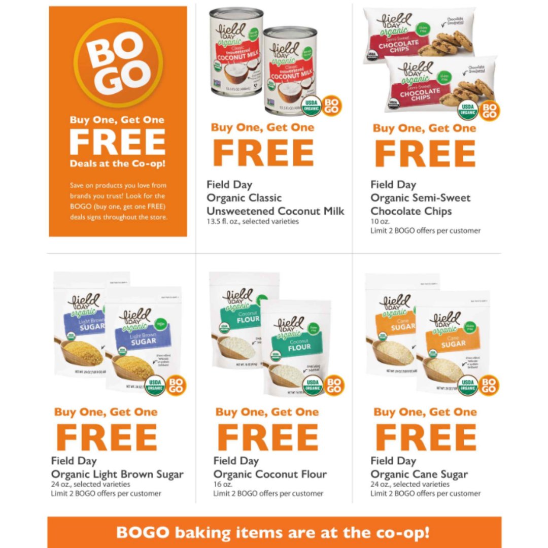 SugarBeetCoop's tweet photo. Buy One Get One at the Co-op! - https://t.co/asvw9ce2de https://t.co/aYX1yneBbN