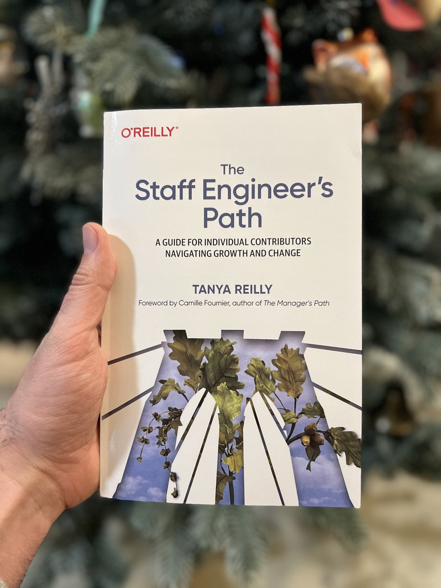 A book I've been looking forward to for a long time is out: The Staff Engineer's Path by @whereistanya. Tanya was kind enough to share a chapter from the book, and you can read it here: newsletter.pragmaticengineer.com/p/the-staff-en…