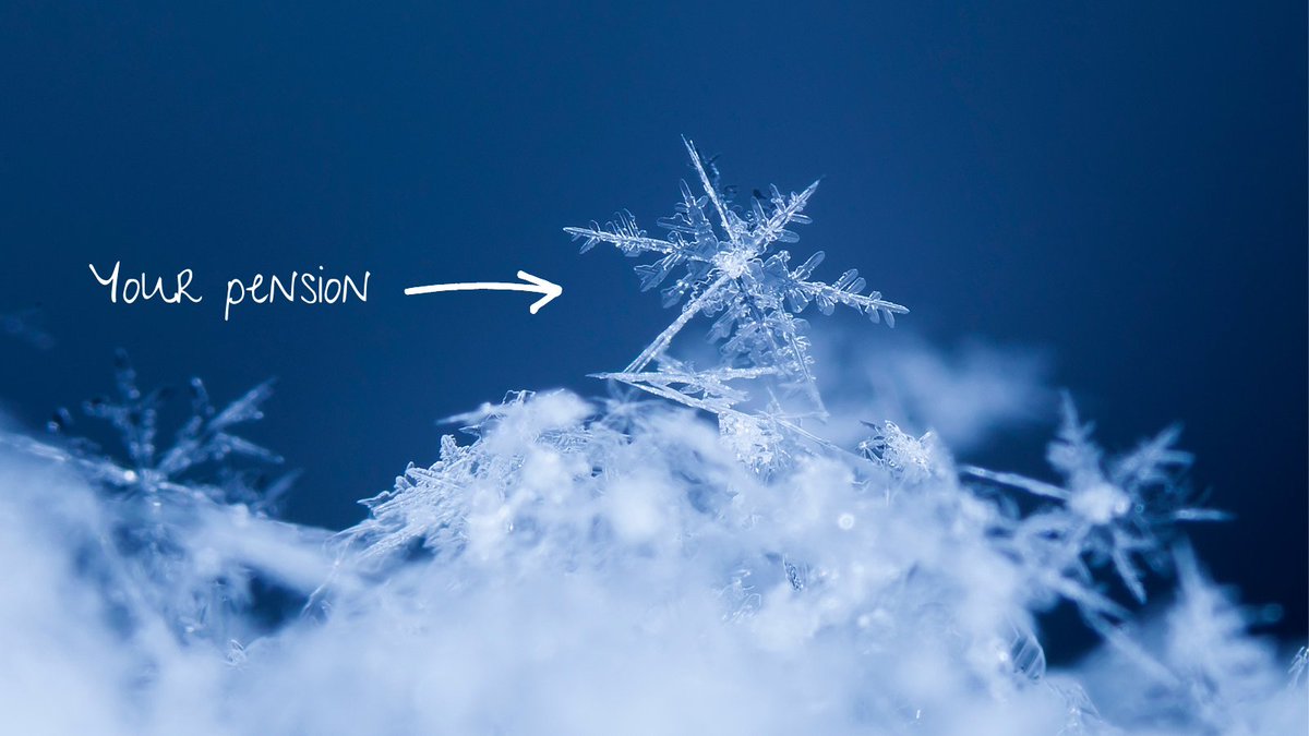 BCCollegePlan's tweet image. Just like snowflakes, no two pensions are exactly the same. Factors used to calculate your benefit include your age, salary and years of service.  Your pension is a special snowflake. Learn more about how we calculate your pension: college.pensionsbc.ca/how-we-calcula…
#BCCollegePlan