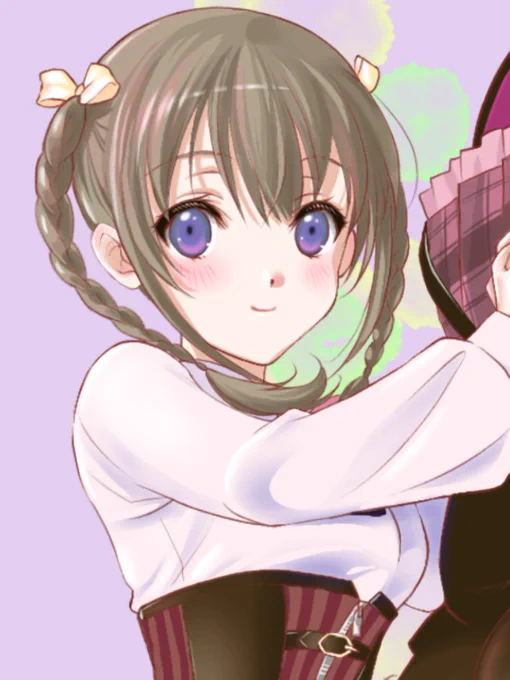 はぴば〜(過去絵)#アサルトリリィ #岸本・ルチア・来夢生誕祭 