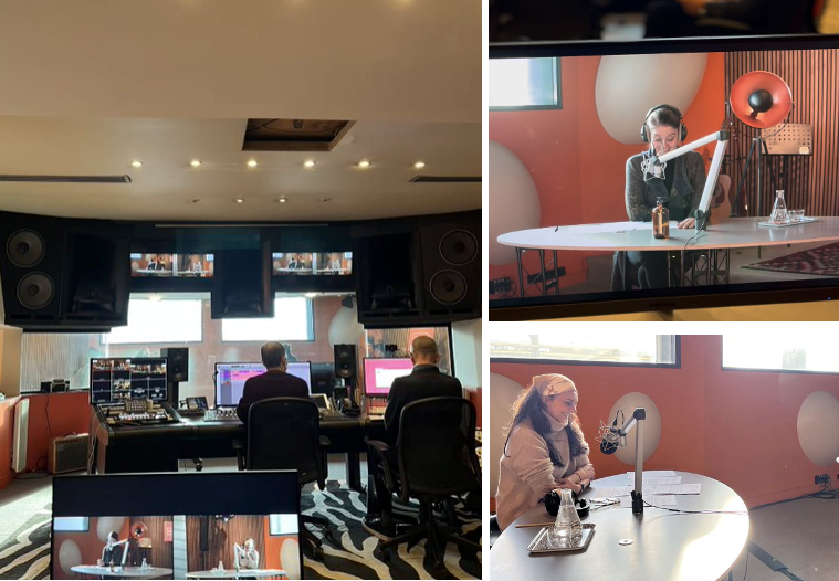 udecoene's tweet photo. Les coulisses de l’enregistrement du podcast #HorsPair #2 - la nouvelle série by @AXA que j'ai le plaisir d'animer 🤗 - et cette fois avec la philosophe Ayyam Sureau, fondatrice de l’admirable Association Pierre Claver (#insta : pierreclaver.days).

Dans vos 🎧début 2023 ! https://t.co/yPU9ra5usp