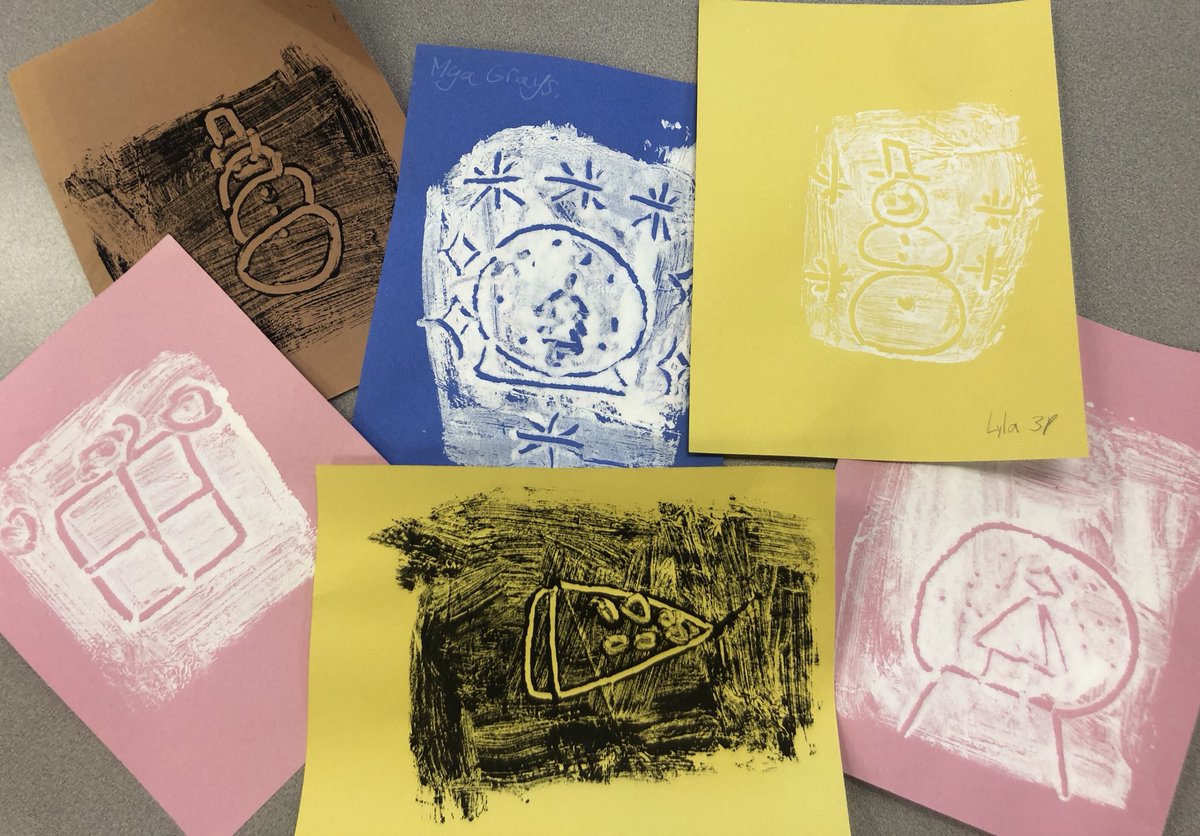 preletzBASDart's tweet photo. Third grade experiments with momprints ⁦⁦@MillerHeightsES⁩! https://t.co/qgqAG5ZJ94