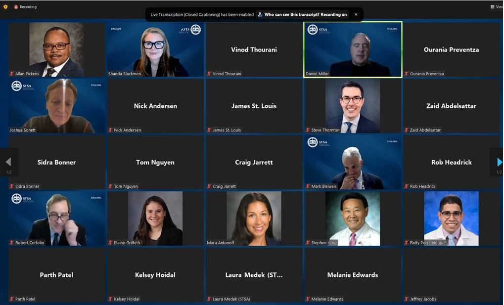 Thank you to all the participants and attendees for a successful STSA Webinar. STSA wishes everyone a happy holiday season! #HappyHolidays #webinar