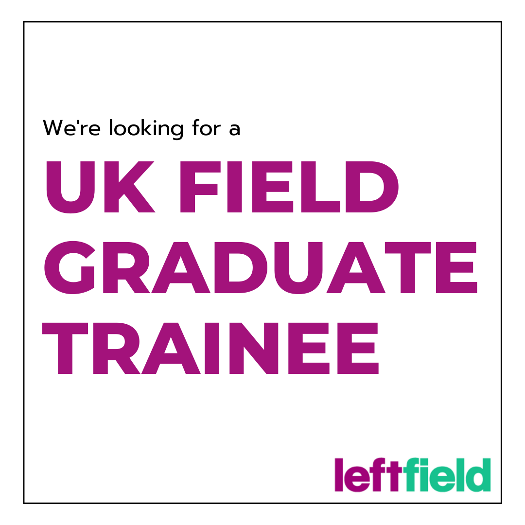 We’re #hiring 🎉

We’re looking for a graduate trainee to support our busy UK Field Department on an exciting range of projects for commercial clients.

Click the link below to find out more.👇

linkedin.com/jobs/view/3393…

#graduatejobs #marketresearch