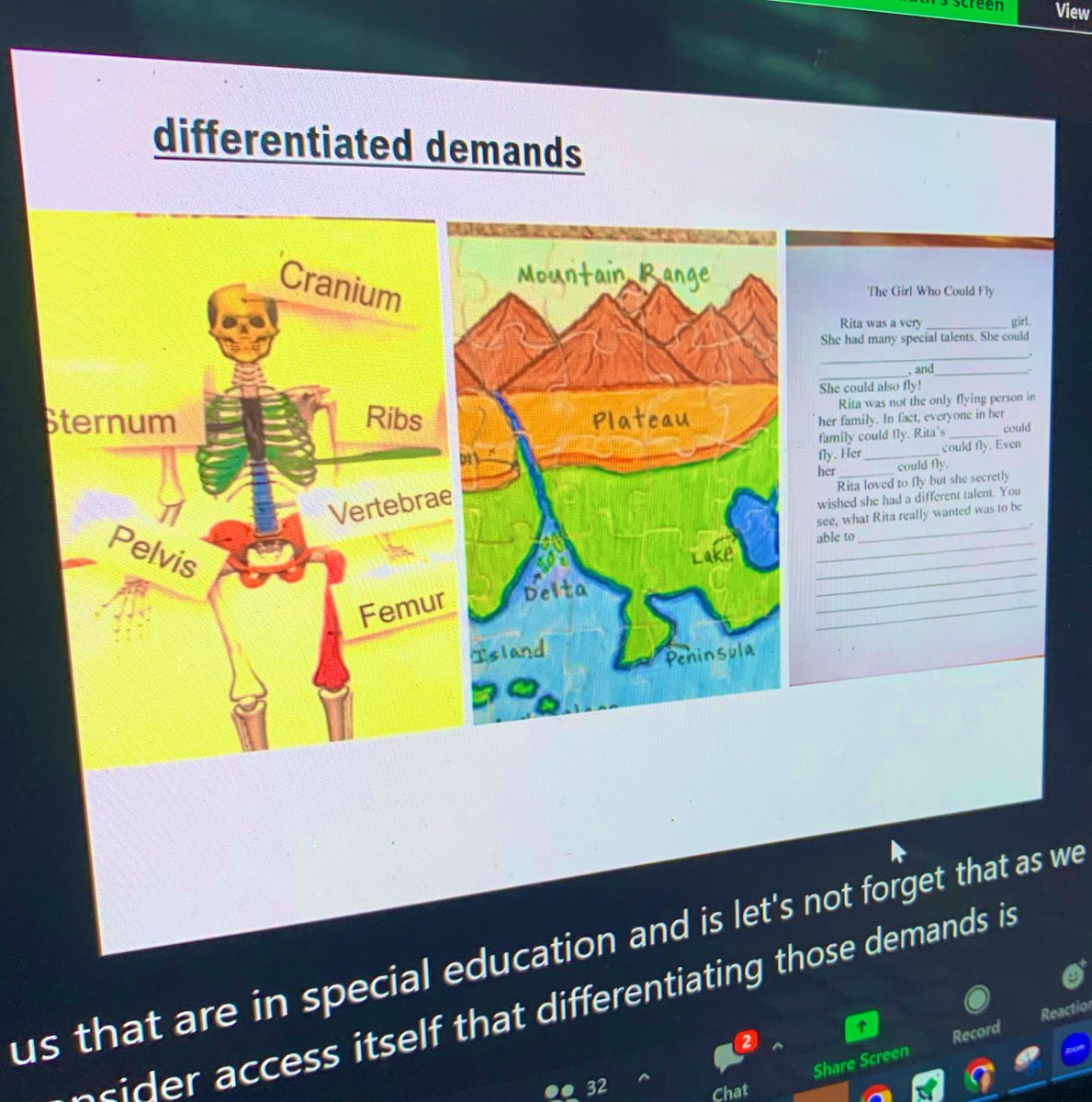 UDL breaks barriers, opens doors wider and creates expert learners. @PaulaKluth thanks for all the great reminders and ideas that I can share out! #virtualcalmingcorners #captions #doodleaway #coloringnotes #choices #AACforall #UDL