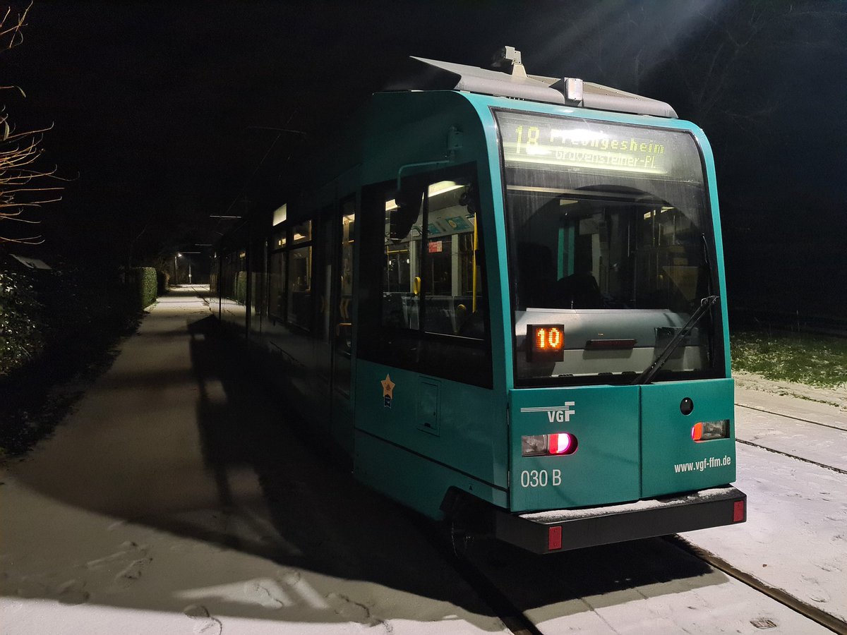 Den ganzen Abend auf der 18 Unterwegs.