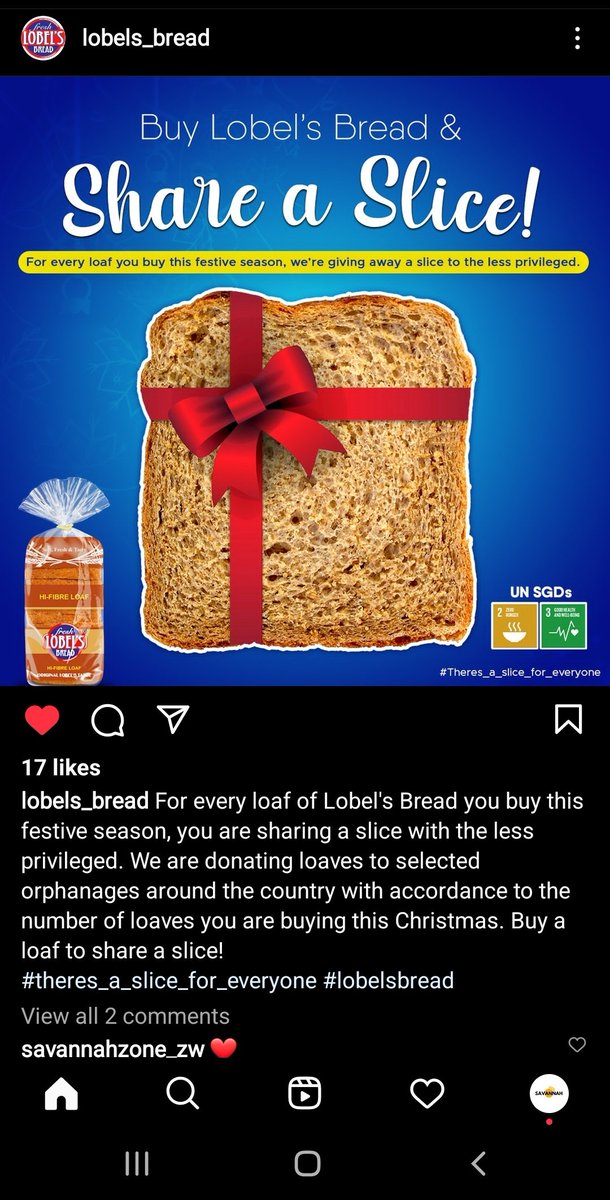 Savannah (@savannah_zone) on Twitter photo If it's for a cause, then we are for it...
Here's to sharing a slice🍞 🥂
<a href="/Lobels_Bread/">#OriginalLobelsTaste</a>
#lobelsbread
#BuyALoafToShareASlice
#TheresASliceForEveryone If it's for a cause, then we are for it...
Here's to sharing a slice🍞 🥂
<a href="/Lobels_Bread/">#OriginalLobelsTaste</a>
#lobelsbread
#BuyALoafToShareASlice
#TheresASliceForEveryone