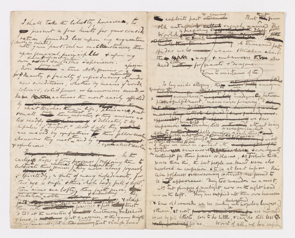 The “William Allingham Papers, 1846-1920” has been added to UIUC Library’s Digital Collections! The collection houses Allingham’s personal correspondence &amp; features many important 19th c. artistic and literary figures! 
digital.library.illinois.edu/collections/38…