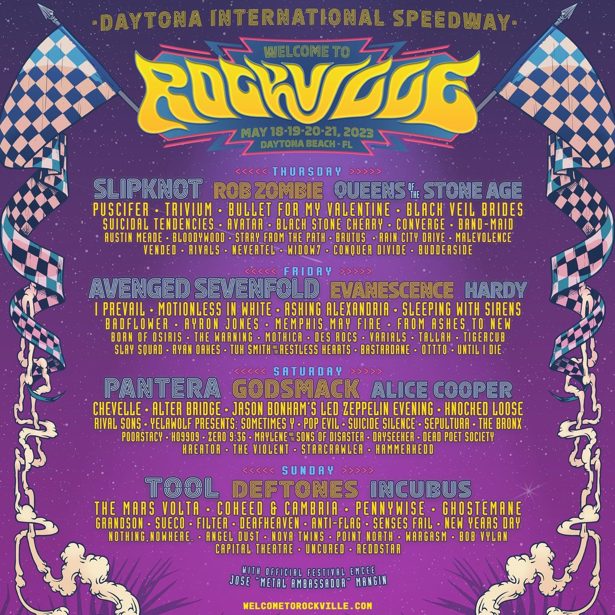 whyforwynn's tweet image. Just when I thought line-ups couldn’t get any better. Wow 😮 #toolband #deftones #toomanytoname #rockville