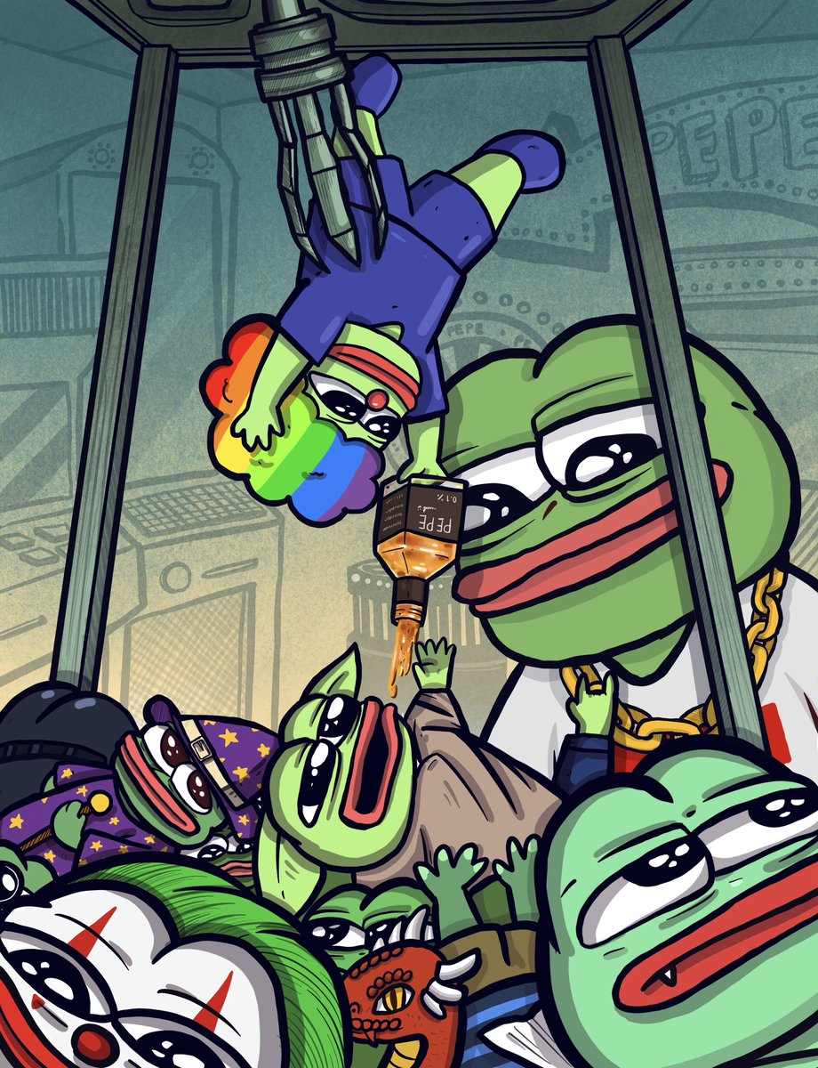 ❤️‍🔥PEPE crane game ❤️‍🔥 Let's play this game and try your luck. No :: foundation.app/@hachi_i/Hachi… Hope you enjoy this artwork @jaggedsoft @jaggedVIP #pepe  #pepethefrog #nft #NFTCommmunity #NFTTHAILAND #frogfam