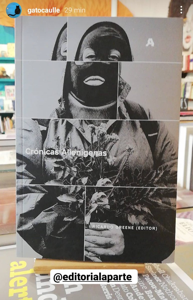 ⚡Si no estás en Santiago, puedes encontrarnos en librerías. En Valdivia, por ejemplo, estamos en Libros del Gato Caulle 😺

Acá una de las novedades: «Crónicas alienígenas», editado por <a href="/ricgreene/">Ric</a>