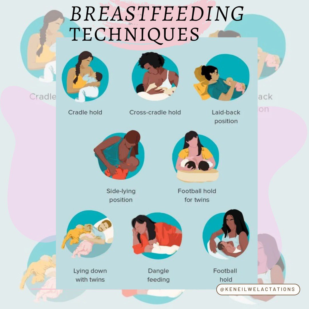 k_lactations's tweet photo. Breastfeeding positions are dependent on circumstance or preference, all of them are okay mamas! ♥️ 
.
.
. 

 #keneilwelactations #klacducation #lactationsupport #lactation #lactationcookies #breastfeeding #breastmilk #newmom #lowmilksupply #milksupply #breastfeedingpositions https://t.co/kfUZiUUP8J