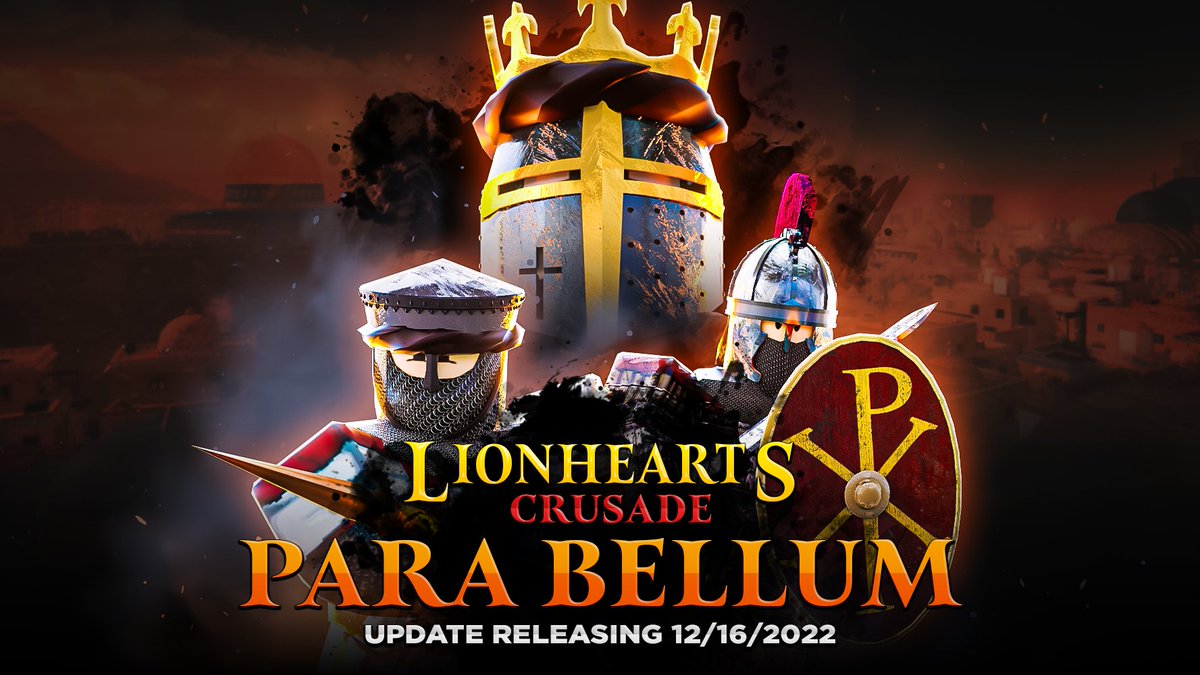 LionheartsCS's tweet photo. It's almost time...

PREPARE FOR WAR! ⚔️🔥

12/16/2022

🏷️ #Lionhearts #Roblox #RobloxDev #RBXDev #RobloxDevs #RobloxGFX #IndieGame #GameDev https://t.co/uLCYGTMxPo
