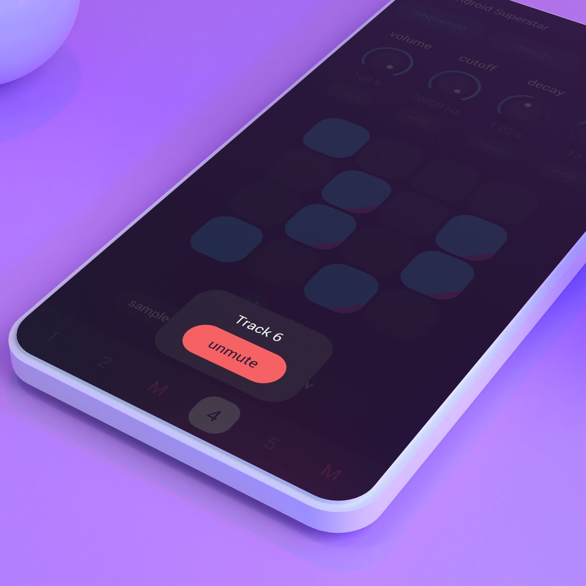 meteaurestudios's tweet photo. 🤖 Here comes Polaris version 0.8.7 🙌
It introduces a new "quick sound access" section on the sequence page, and allows you to mute tracks by doing a long press on any track number. Hope you like it!
👉 https://t.co/JvwNkb3BL3
#androidmusic #dawless #mobileproducer https://t.co/KHvy1og3o6