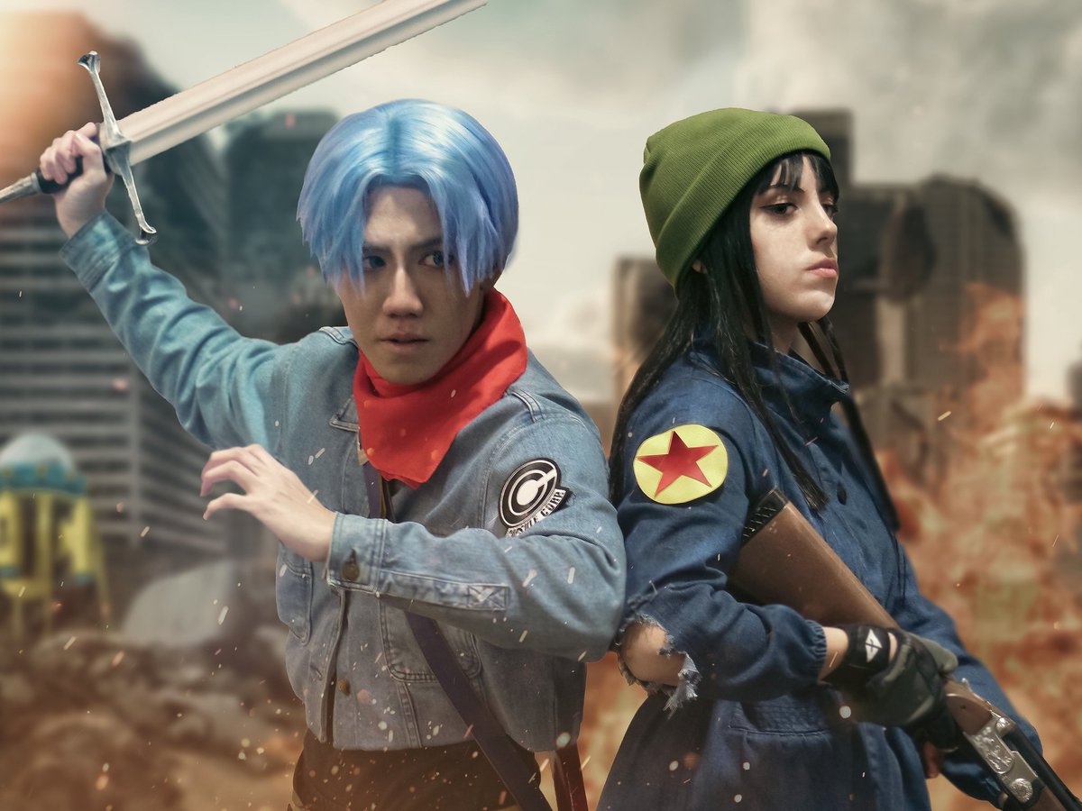 aanthony_m's tweet photo. For the future - Mai & Trunks โ๏ธ
Photo originale par @natchuu_off et รฉditรฉe par moi et @naako_o17 #dbsupercosplay #dragonballsuper #trunkscosplay #maicosplay https://t.co/93YStY0XjV
