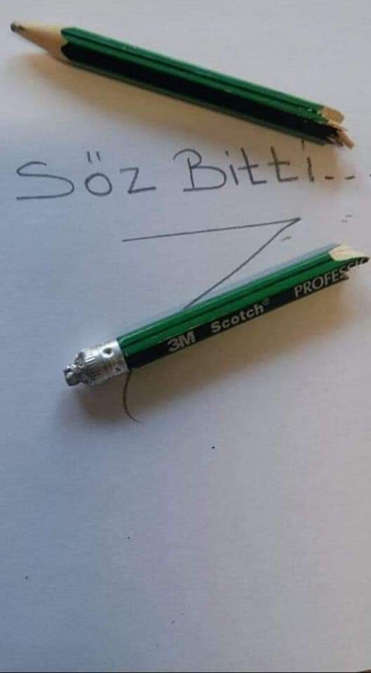 Bot hesaplarla  tekfuru uçuran uçurana yapraklar bile konuya dahil olmuş😄🥳🤣

Neyse... bizim konumuz ve gündemimiz. 👇

HEYKEL DEĞİL KIZILELMA