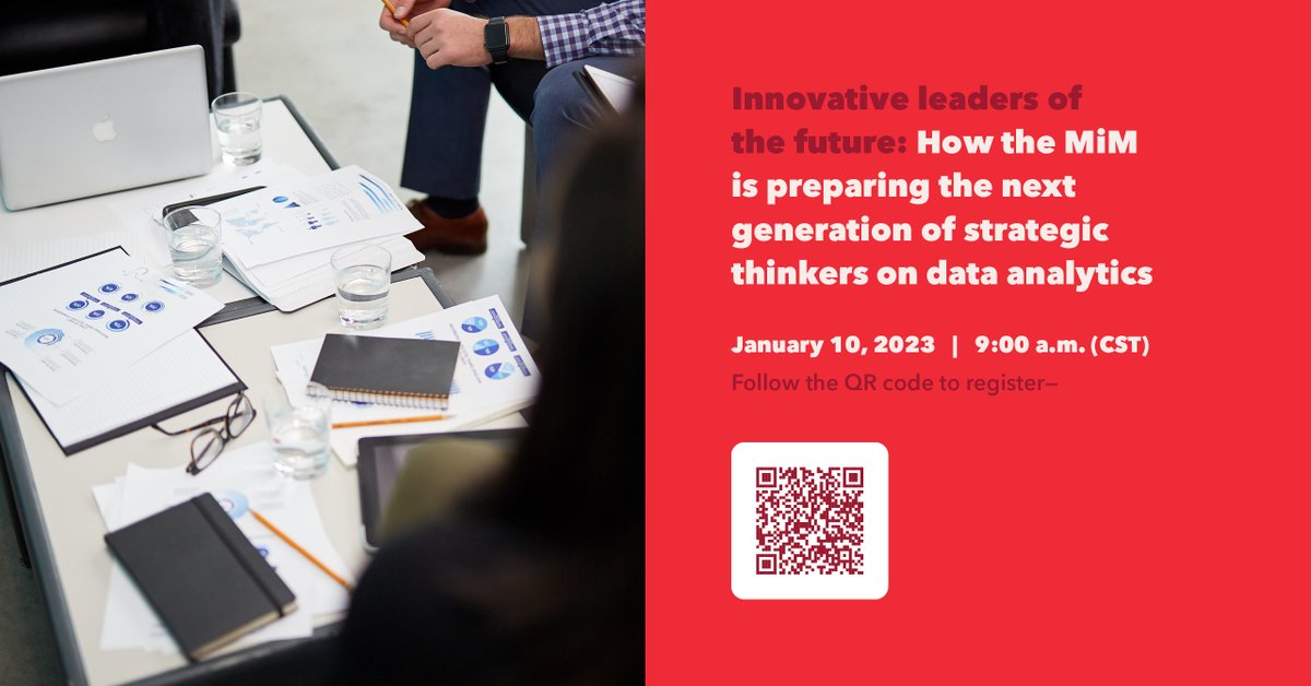 The Master in Management: Data Analytics stream was developed in response to a growing demand for graduates who can apply strategic thinking and technical skills to meet technological and complex changes in the workplace.
Register to learn more: bit.ly/3HxDHyd