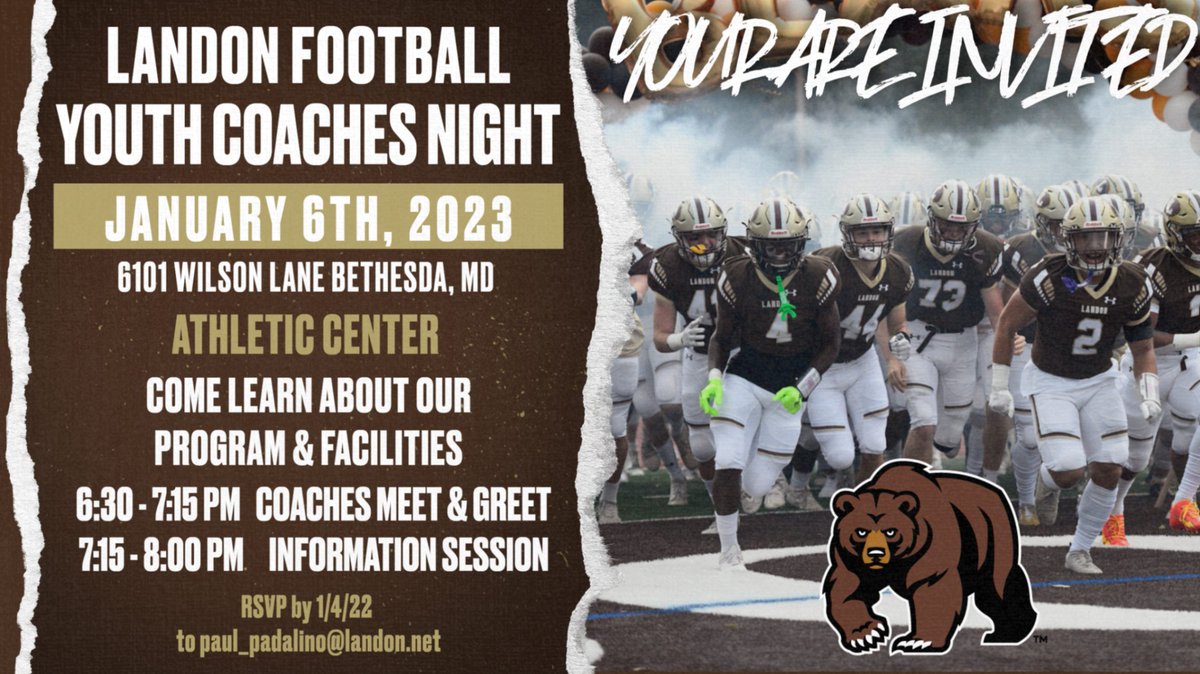 Youth Football Coaches in the DMV  You Are Invited!!
