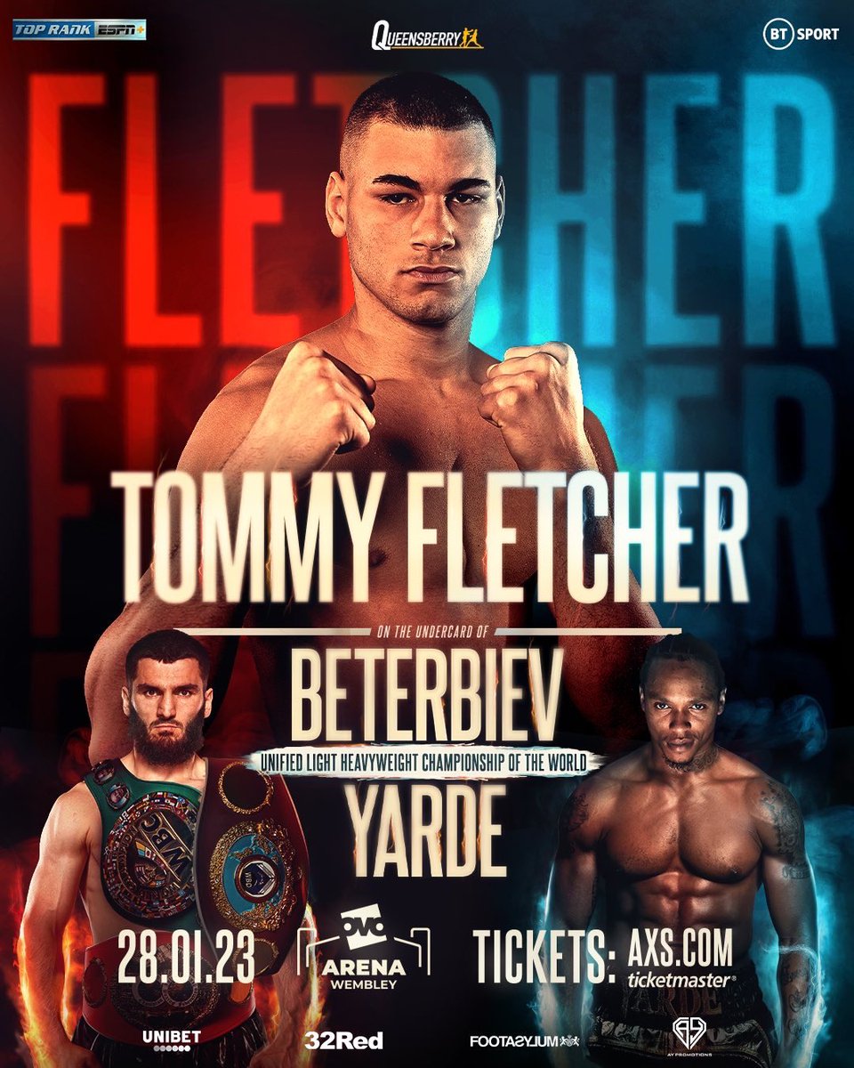 2️⃣8️⃣ January 🗓 
<a href="/btsportboxing/">Boxing on TNT</a> 📺 
Wembley Arena @ovoarena 🏟 
Ready to continue my devastating knockout streak! Msg to secure your tickets🎫