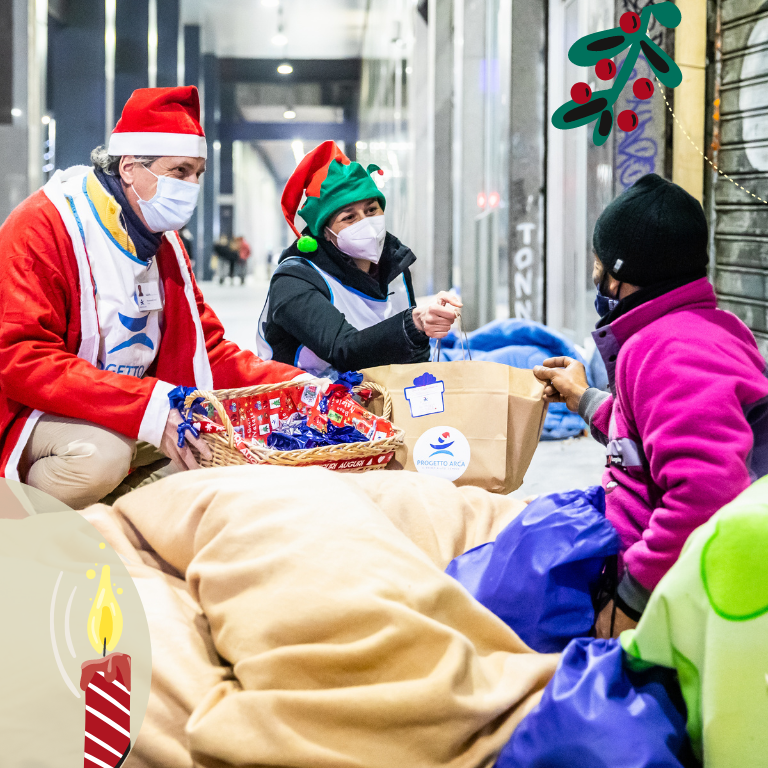 aliceperon's tweet photo. Progetto Arca sta preparando i pacchi viveri natalizi da consegnare alle famiglie in difficoltà e impacchettando i regali da distribuire alle cene di Natale per i senzatetto: puoi contribuire https://t.co/QBhbBiLjhQ https://t.co/hxoKx03NVb