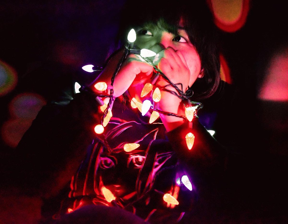 MhsVisual's tweet photo. Let’s get in the Holiday spirit with Mrs. Satterwhites Advanced Photography class! They had a little over an hour to photograph their final exam subject - string lights!  We hope all our arties have a wonderful break! Be good and be safe! @ManvelHS @AISDFineArts https://t.co/Xl5zOtSk7R