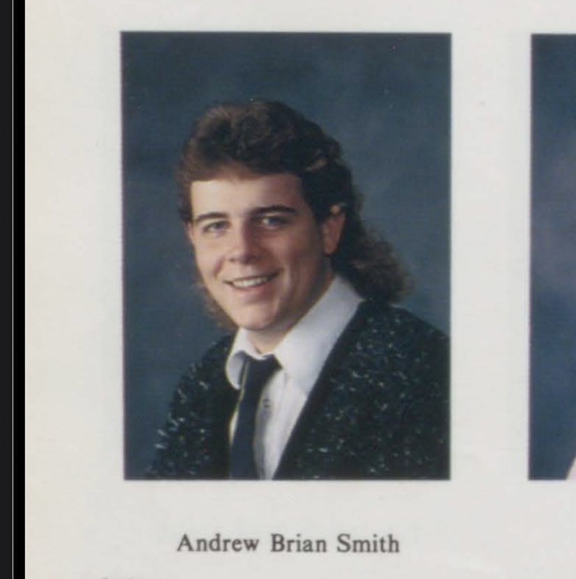 Can’t get over how much I look like my dad. Found this senior picture of him from 1991. 
Missing him so much 😔 hugs to anyone who has lost someone. The holidays are extra hard.