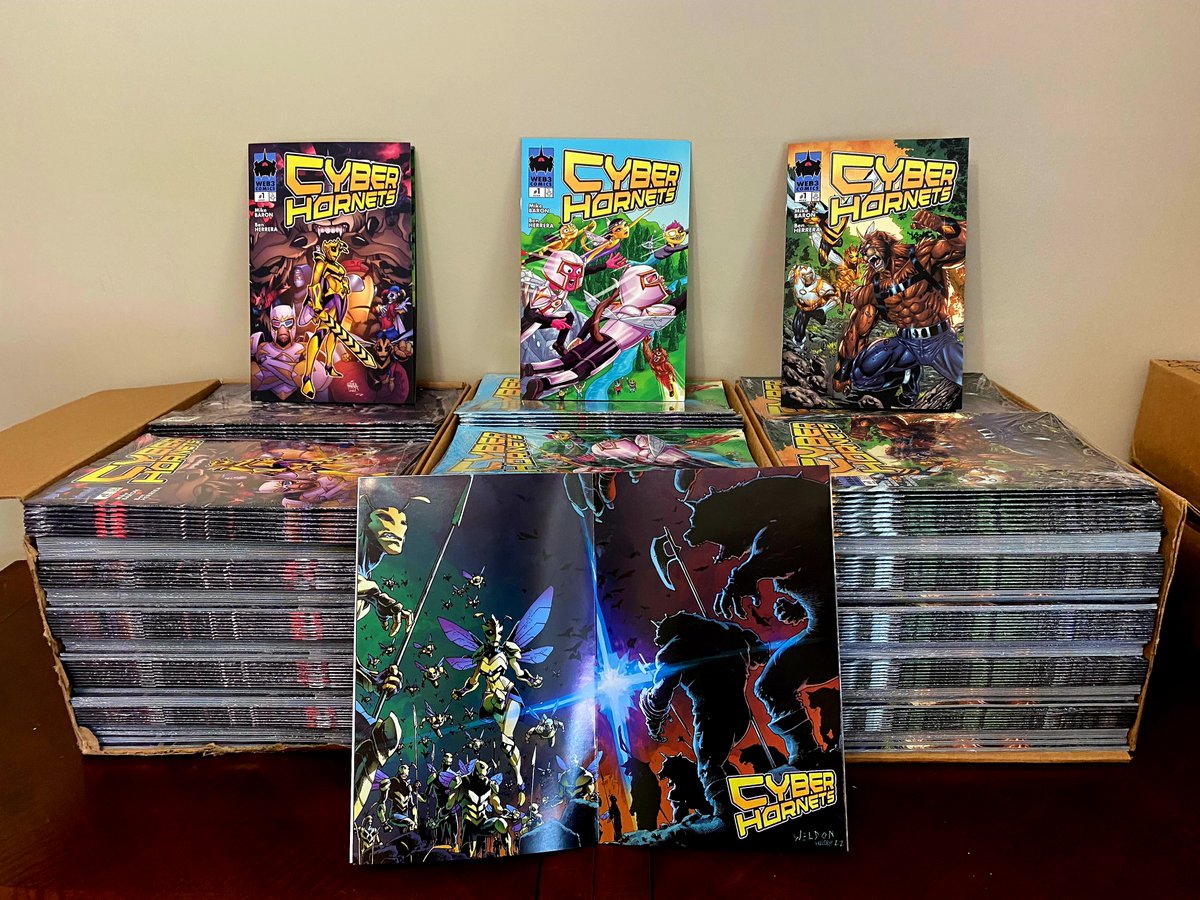 🚨 Animus Holiday Mint Special 🚨

Mint 5 Animus NFTs get 1 physical copy of Cyber Hornets Comic Issue #1 for free 🎁 (No limit per customer)

There are only 1050 physical copies in existence 🤯🤯🤯

Mint link in bio, please see our latest discord announcement for full details*