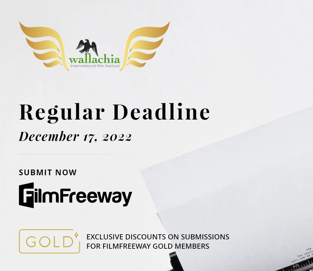 The regular deadline for our #5th Edition is almost here! Send your precious work to us now and get recognized for your talent! Just think cinetopia! #SupportIndieFilm 🍿🥇🇷🇴🧛