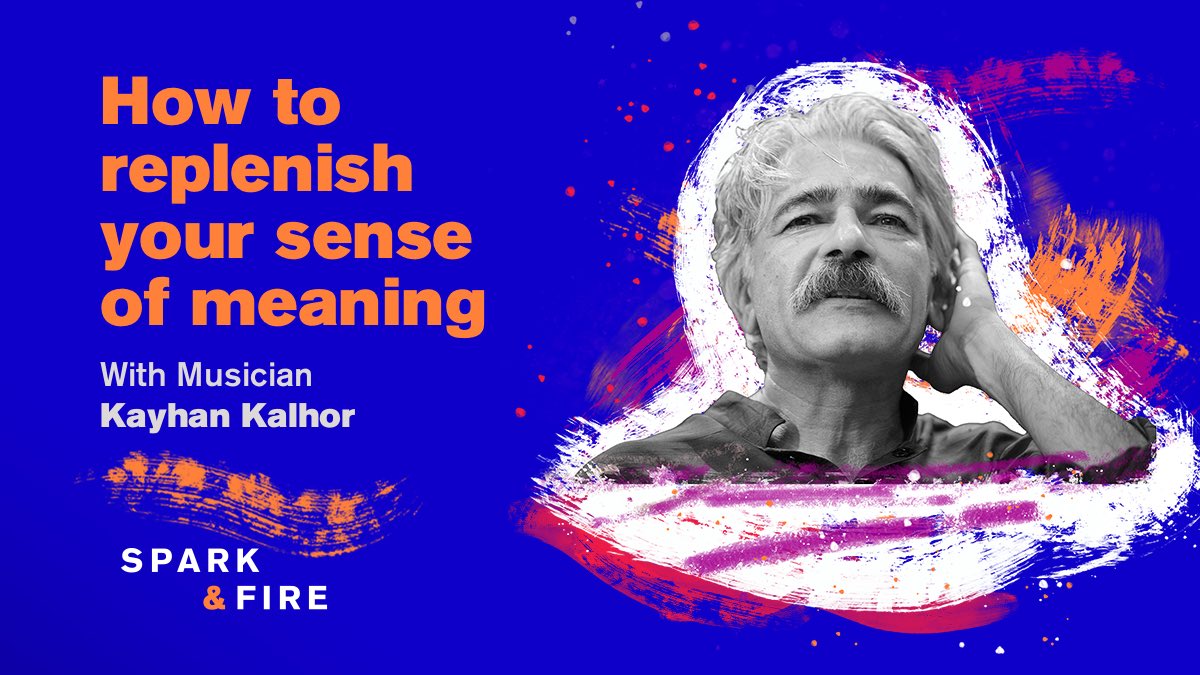 How do you find meaning in the face of tragedy? Virtuoso <a href="/KayhanKalhor/">Kayhan Kalhor</a> shares an inspired story on the role of the artist during times of injustice.

A beautiful, essential listen in the time of #WomenLifeFreedom. Honored to share it on <a href="/SparkandFirePod/">Spark & Fire: Fuel Your Creativity</a> 

listen.sparkandfire.com/KayhanKalhor