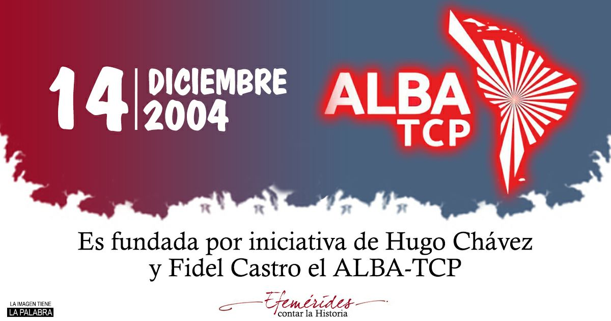 Honor y gloria a #FidelPorSiempre y a #Chavez por la iniciativa de fundar el ALBA-TCP, una alternativa para los pueblos de América. #FidelPorSiempre #ChavezVive #MambisesDeAcero #DeZurdaTeam